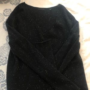 Long cashmere sweater